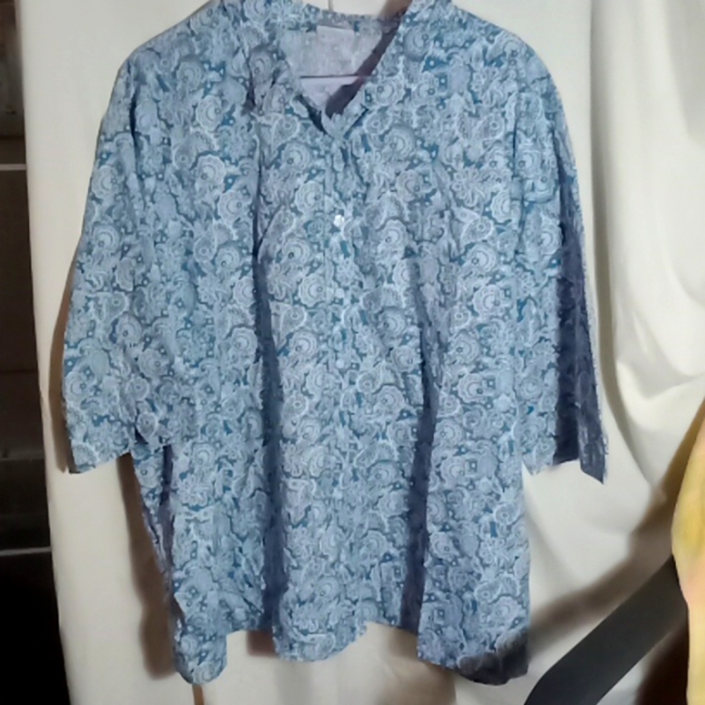 Button down plus size top